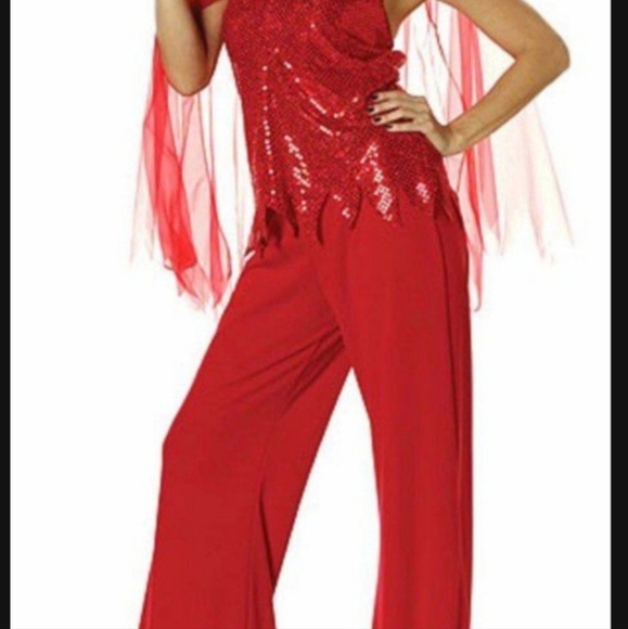 "RED HOT MAMA!" WOMENS DEVIL COSTUME SIZE SMALL NEW! - Picture 11 of 11